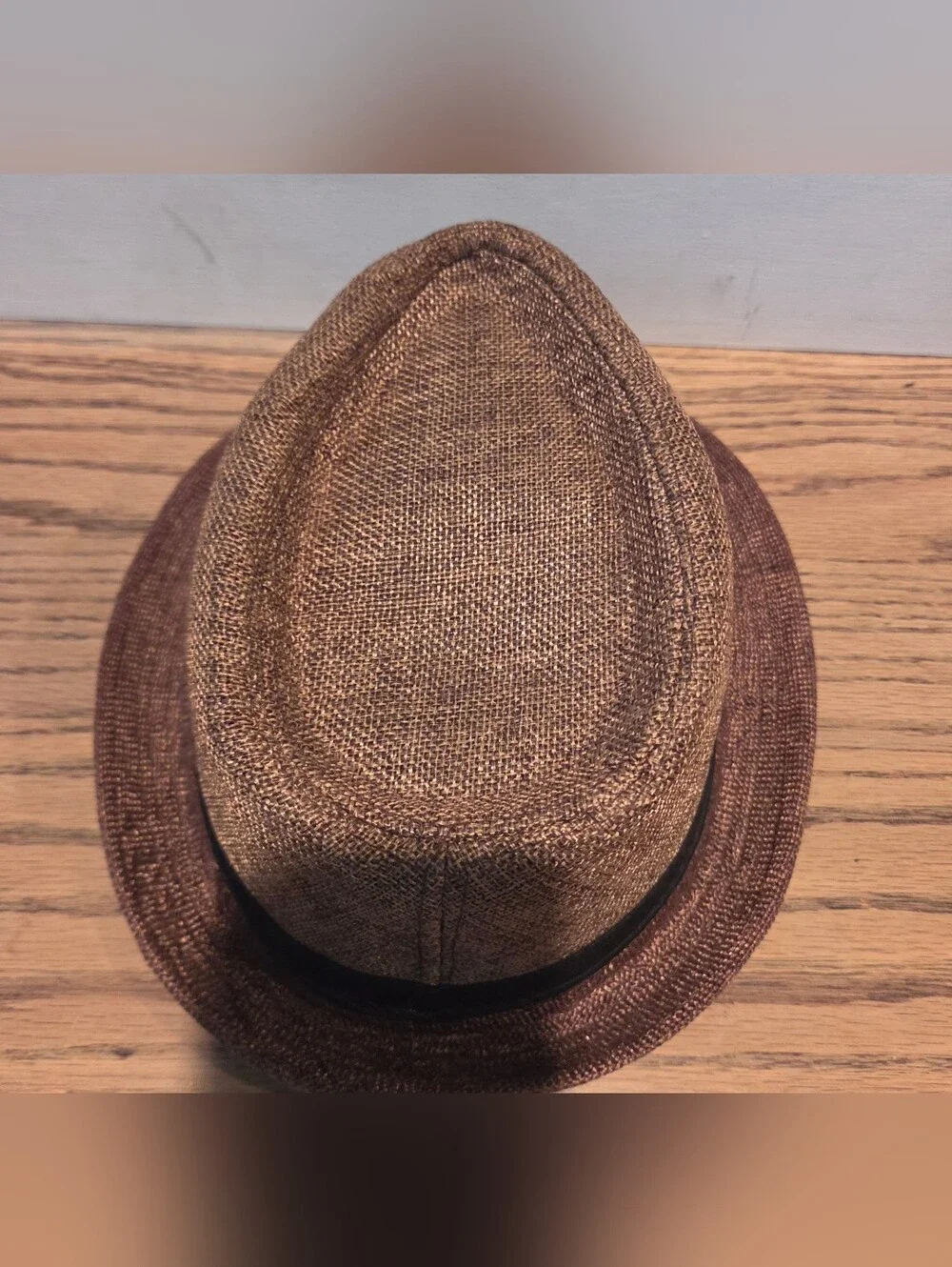 Hat - Boys - Size: Youth - Fedora - Straw - Brown